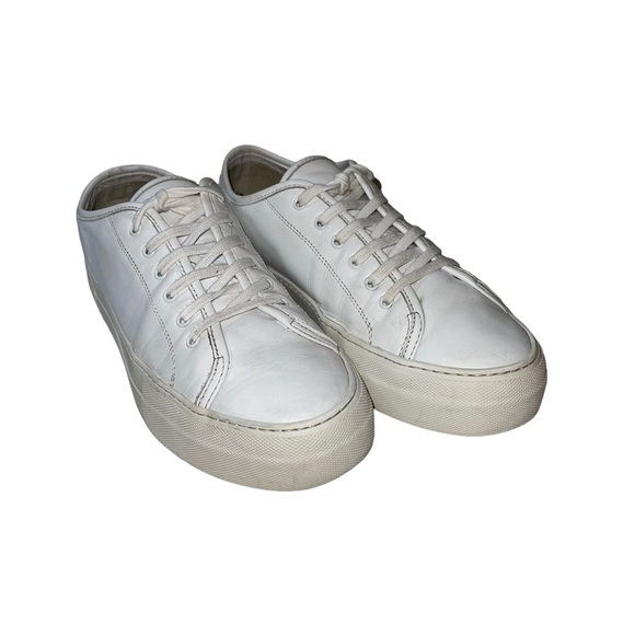 Common Project Leather Women Sneakers Size 6.5 - Picture 1 of 8